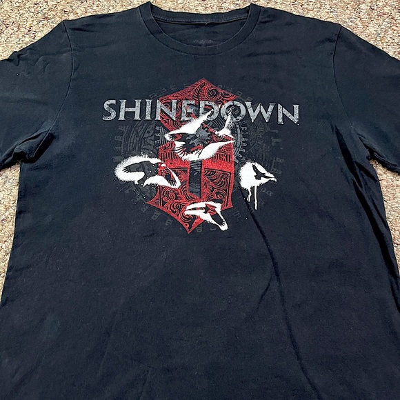Gildan | Shirts | 7 Shinedown Band The Sound Of Madness Album 2 Side